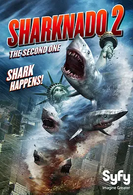 鲨<span style='color:red'>卷</span>风2 Sharknado 2: The Second One