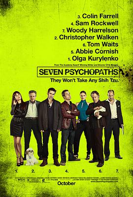 <span style='color:red'>七个</span>神经病 Seven Psychopaths