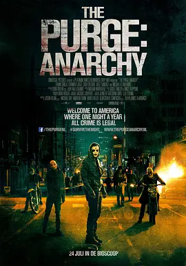 <span style='color:red'>人类清除计划</span>2：无政府状态 The Purge: Anarchy