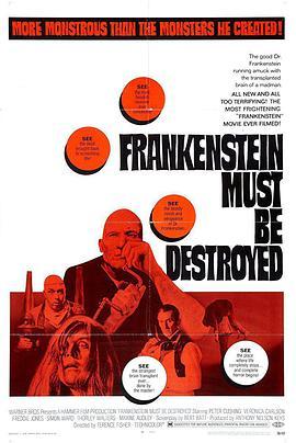 致命科学怪人 Frankenstein Must Be <span style='color:red'>Destroyed</span>