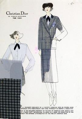 <span style='color:red'>克</span>里<span style='color:red'>斯</span>汀·<span style='color:red'>迪</span>奥的设计图 The Drawings Of Christian Dior