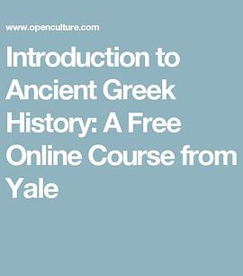 耶鲁大学公开课：古希腊历史简<span style='color:red'>介</span> Introduction to Ancient Greek History