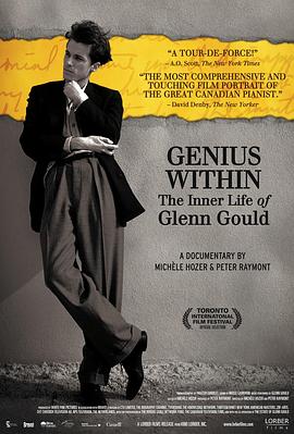 走近钢琴奇才格伦·古尔德 Genius Within: The Inner Life of Glenn <span style='color:red'>Gould</span>