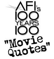 <span style='color:red'>好</span>莱坞百<span style='color:red'>年</span>百句经典电影台词 AFI's 100 Years, 100 'Movie Quotes': The Greatest Lines from American Film