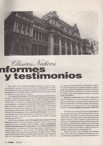 报告与<span style='color:red'>证词</span>: 1966-1972年阿根廷政治迫害影像纪实 Informes y testimonios