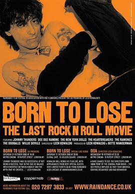 生于失去 <span style='color:red'>Born</span> to Lose: The Last Rock and Roll Movie