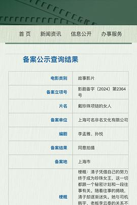 戴珍珠项链的女人
